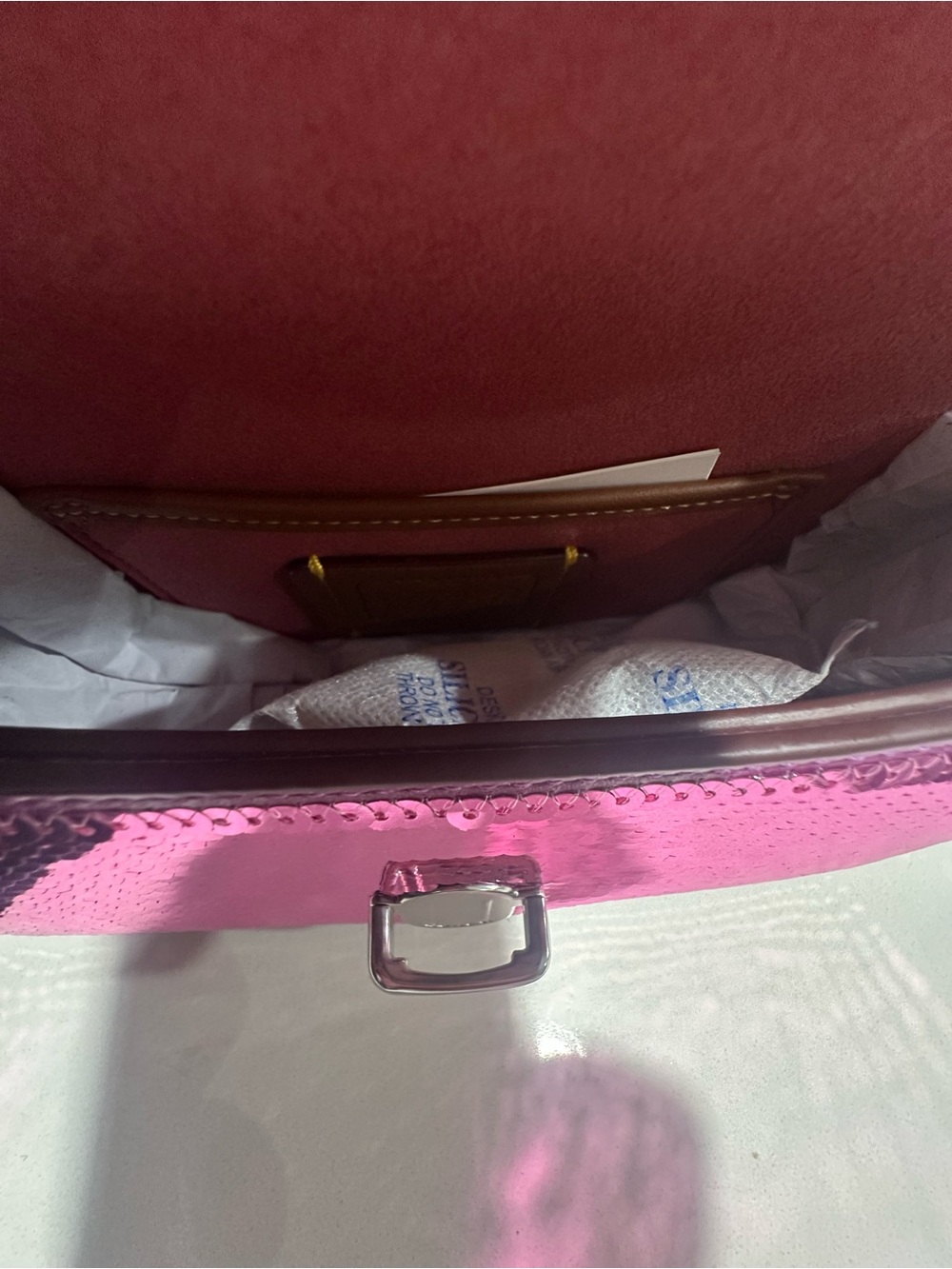 Coach Studio Baguette 20 With Sequins - Picture 7 of 8